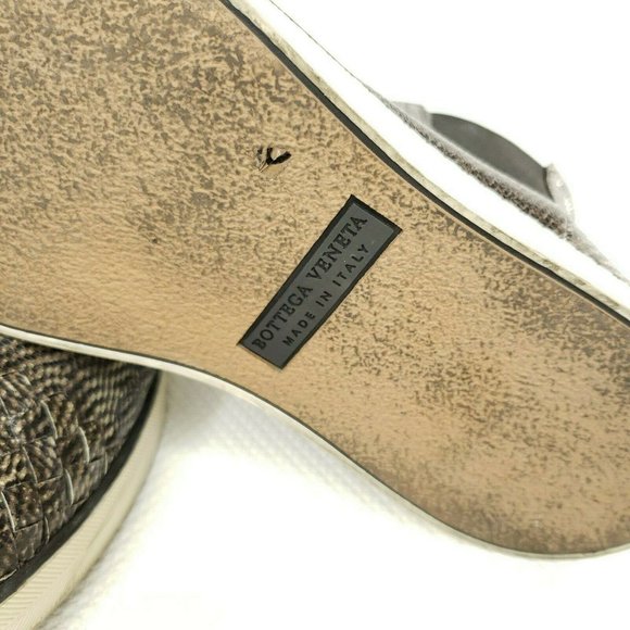 Bottega Veneta Intrecciato Chelsea Sneakers Sz 11 - Picture 7 of 8